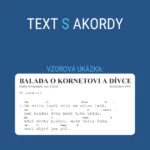 Text s akordy